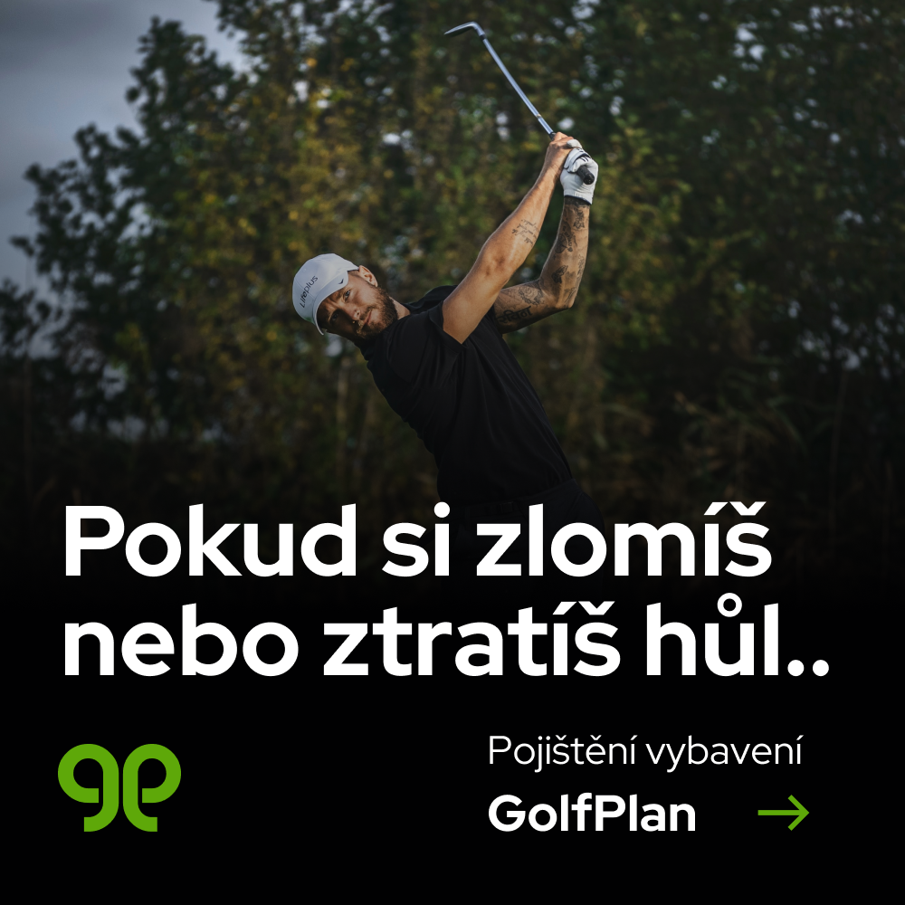 GolfPlan pojištění 8 - Ochrana golfové hole pokud ji golfista poškodí